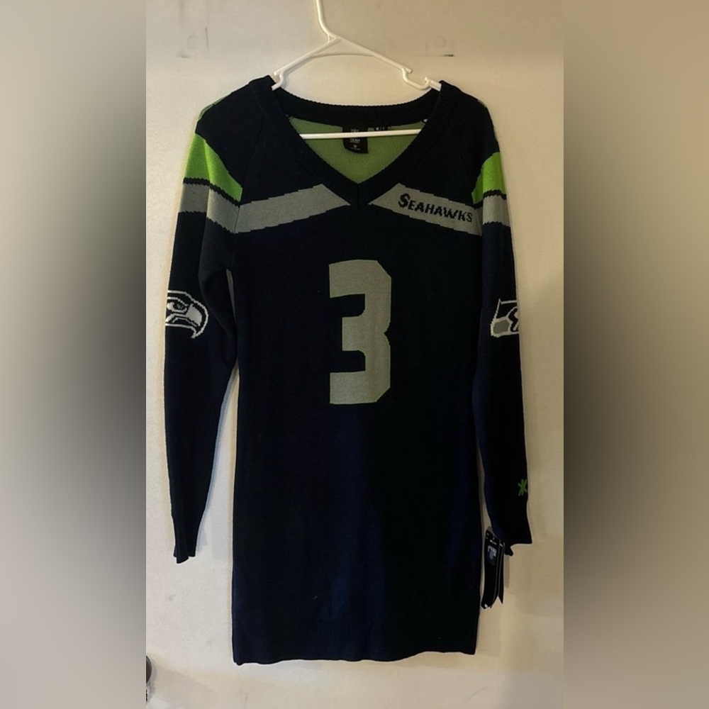 Seahawks sweater dress